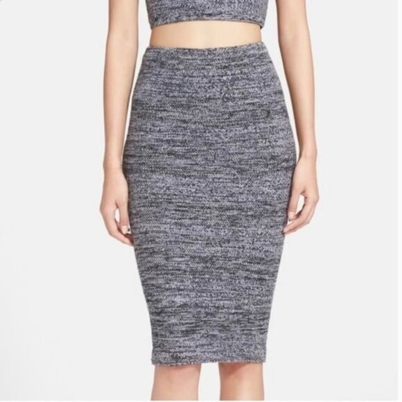 Alice + Olivia Employed Wool Sweater Pencil Skirt size Large - Picture 1 of 9